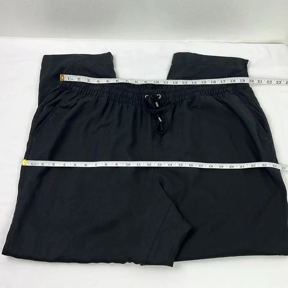 Lands’End New Women’s 20W Black WXR Woven Soft Pant Pockets Elastic Waistband - Picture 6 of 8